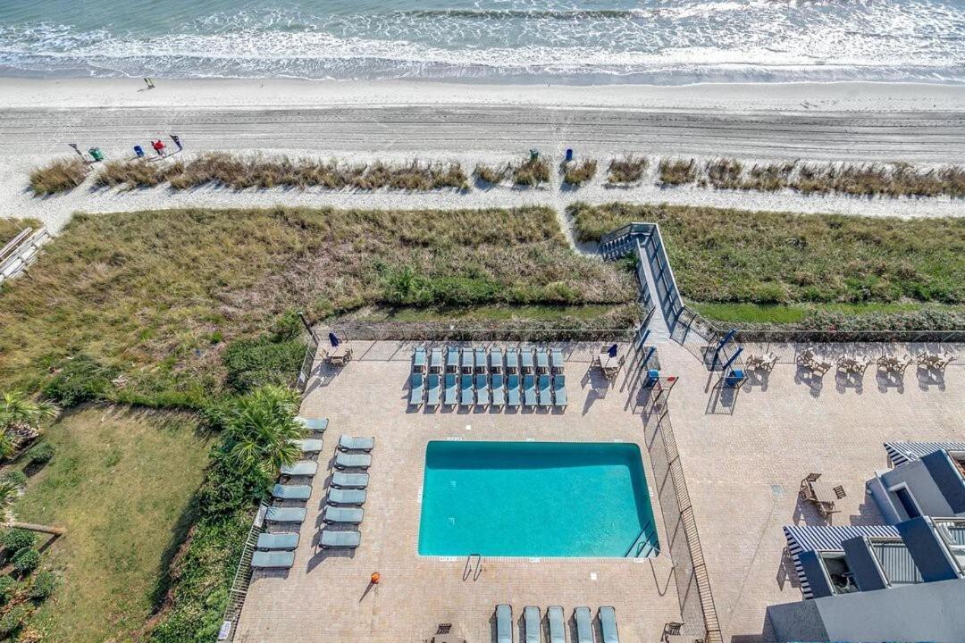 マートルビーチ Oceanfront 2Br At Blue Waterヴィラ エクステリア 写真